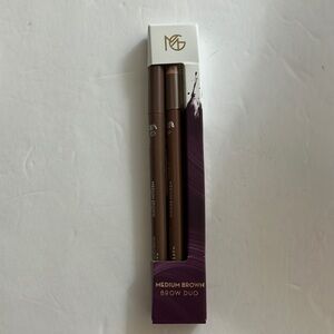 NWT Makeup Geek Medium Brown Brow Duo